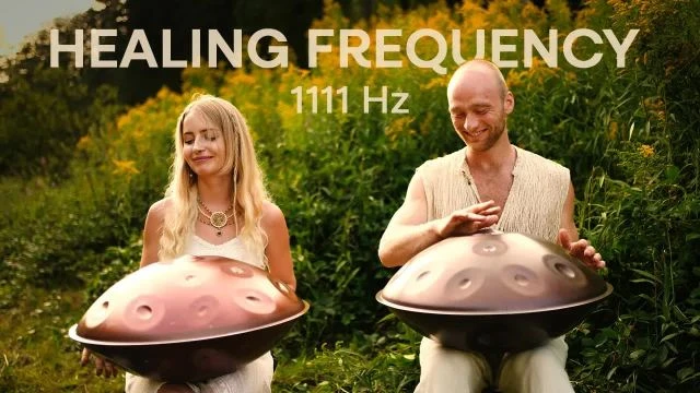 Healing Frequency Meditation (1111 Hz) | 1 hour handpan music | Malte Marten  Lynxk