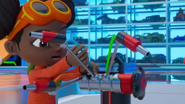 Hot Wheels, a tutto gas!_S01E03_Al passo con gli amici _ Catastrofe all'autolavaggio