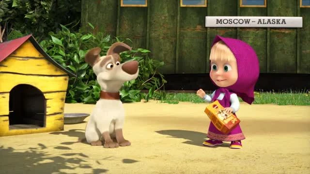 Masha e Orso_S03E06_La miglior medicina _ Giochi da tavolo _ Veniamo in pace _ Un quartetto speciale