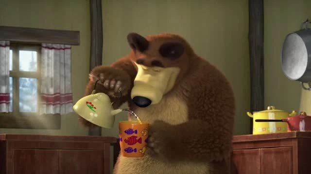 Masha e Orso_S04E03_Il segreto di Mashuko _ Cactus in fiore _ Favoloso oriente