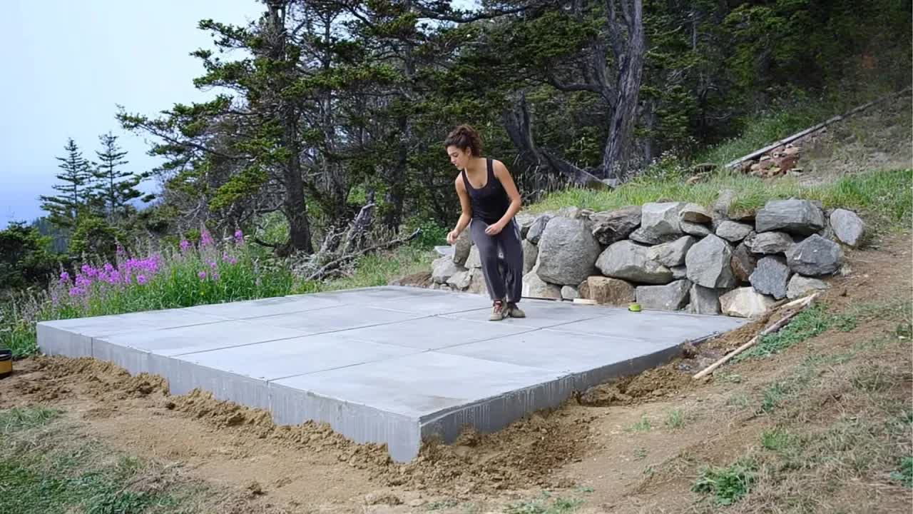 Woman Builds Off-Grid Villa in the Mountains in 210 Days | Start to Finish by @WildNovels